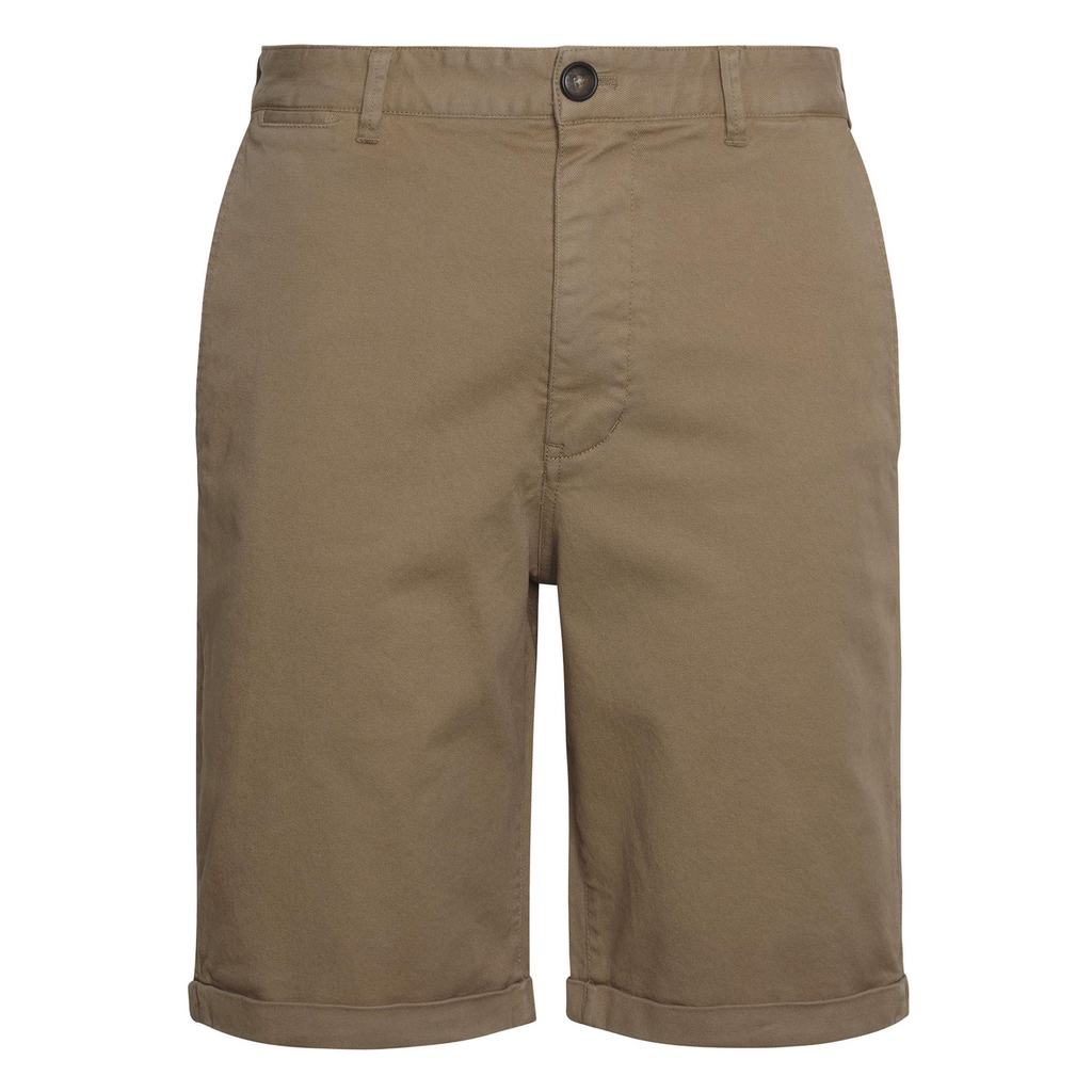 Barbour Mens Washed Twill Chino Short - Stone