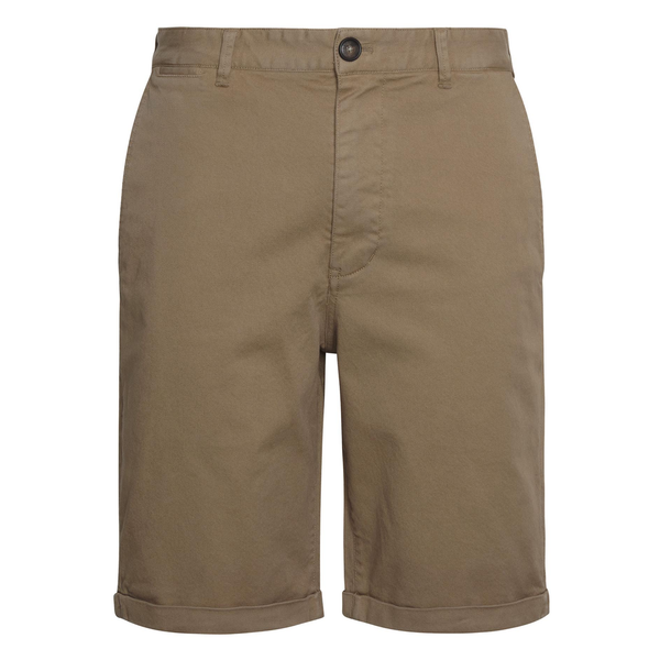 Barbour Mens Washed Twill Chino Short - Stone