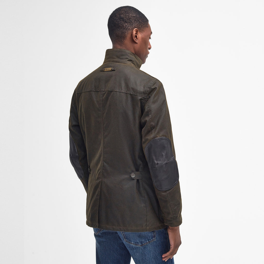 Barbour Mens Ogston Wax Jacket - Olive