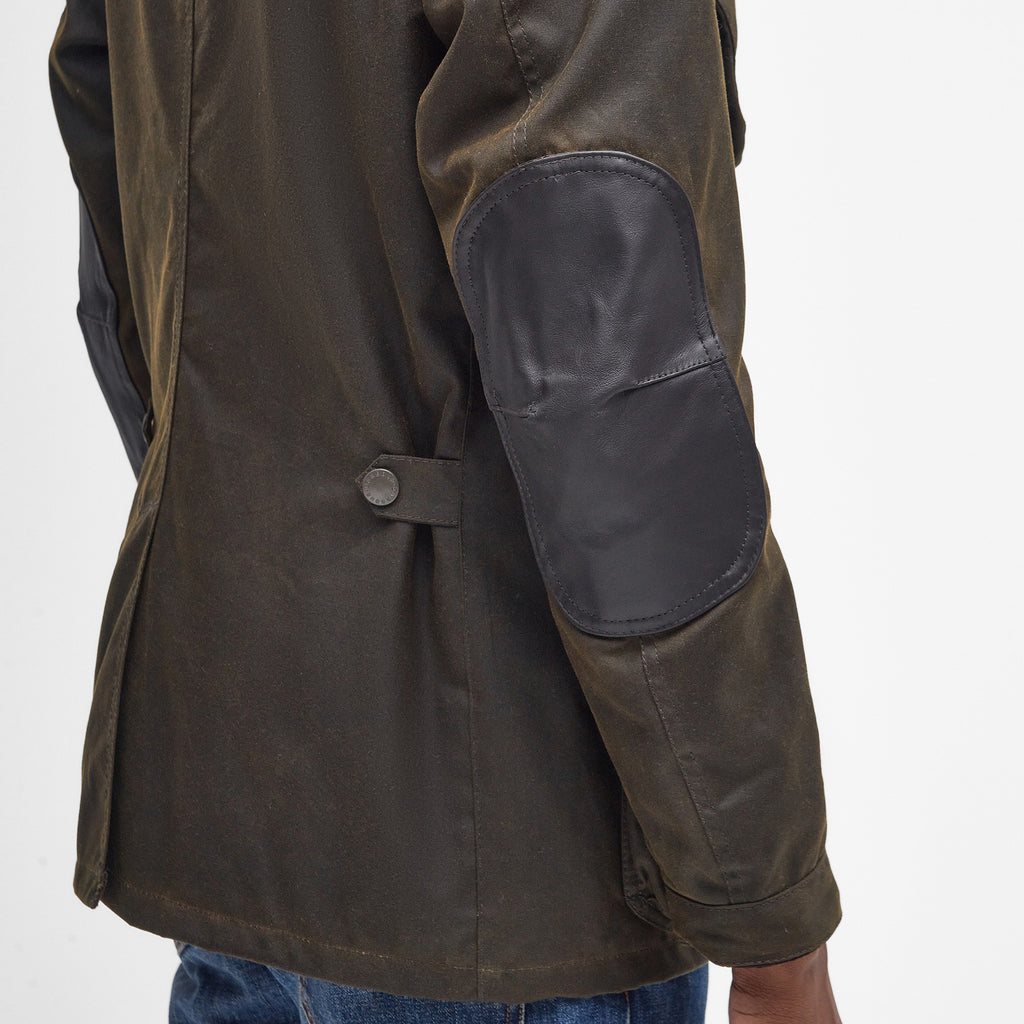 Barbour Mens Ogston Wax Jacket - Olive