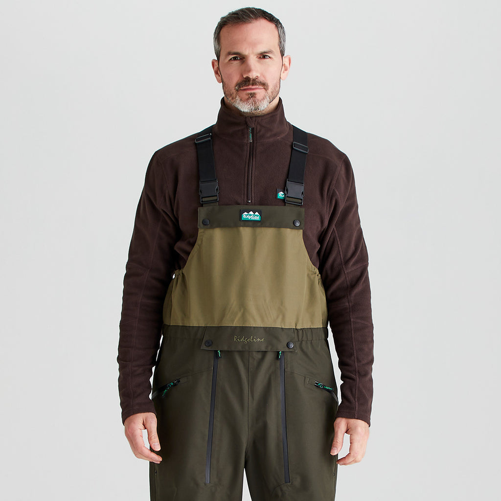Ridgeline Mens Agri Pro Bib & Brace - Deep Forest
