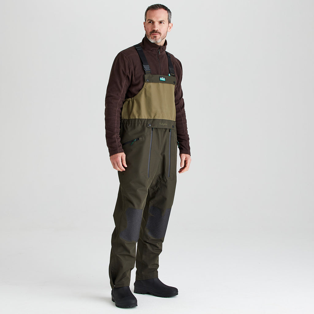 Ridgeline Mens Agri Pro Bib & Brace - Deep Forest