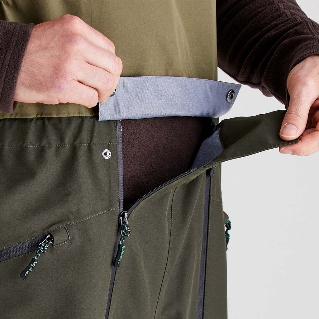 Ridgeline Mens Agri Pro Bib & Brace - Deep Forest
