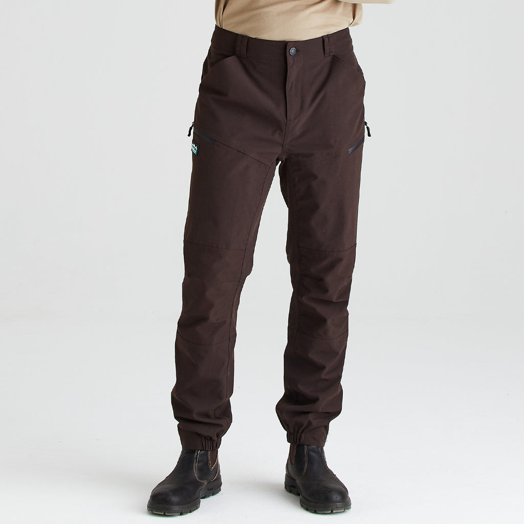Ridgeline Mens Cambrian Trouser - Deep Bark