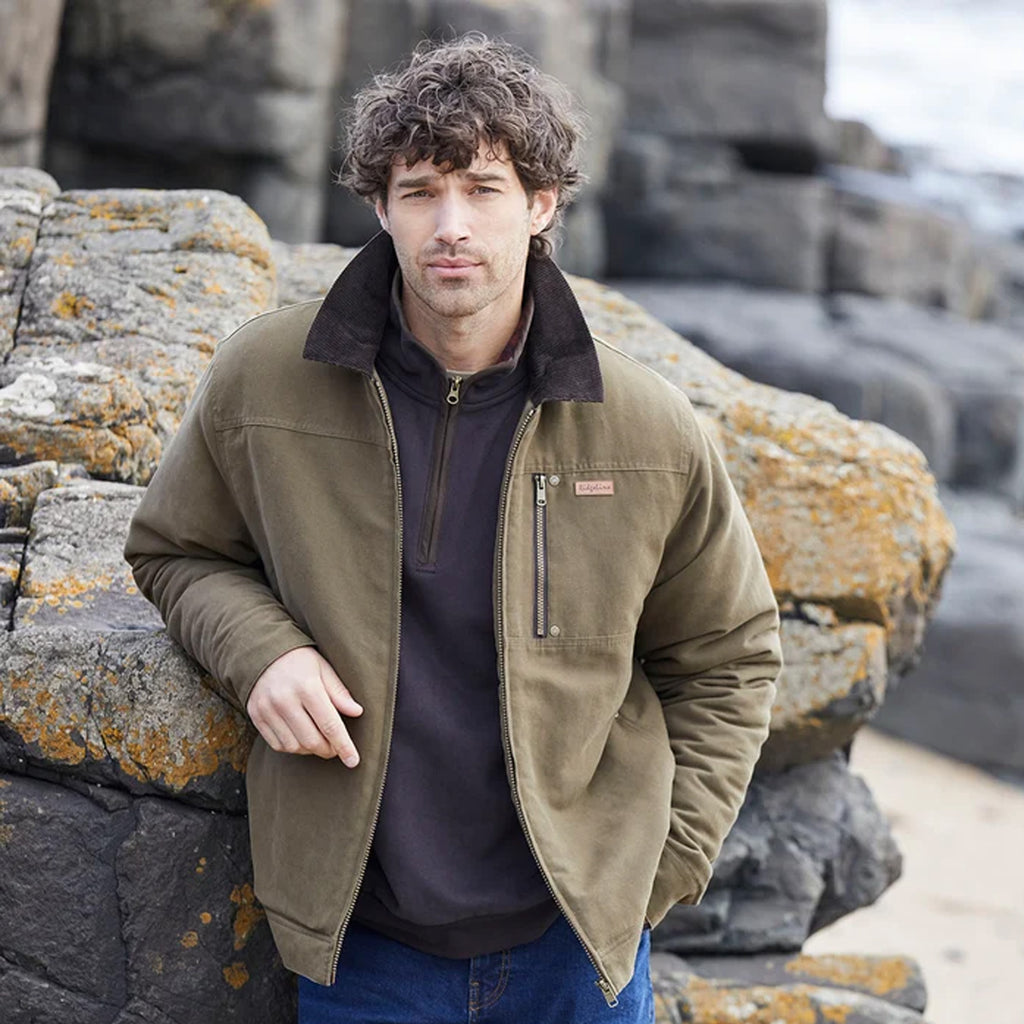 Ridgeline Mens Montana Work Coat - Moody Teak