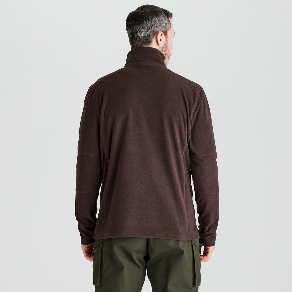 Ridgeline Mens Narvik Fleece - Deep Bark