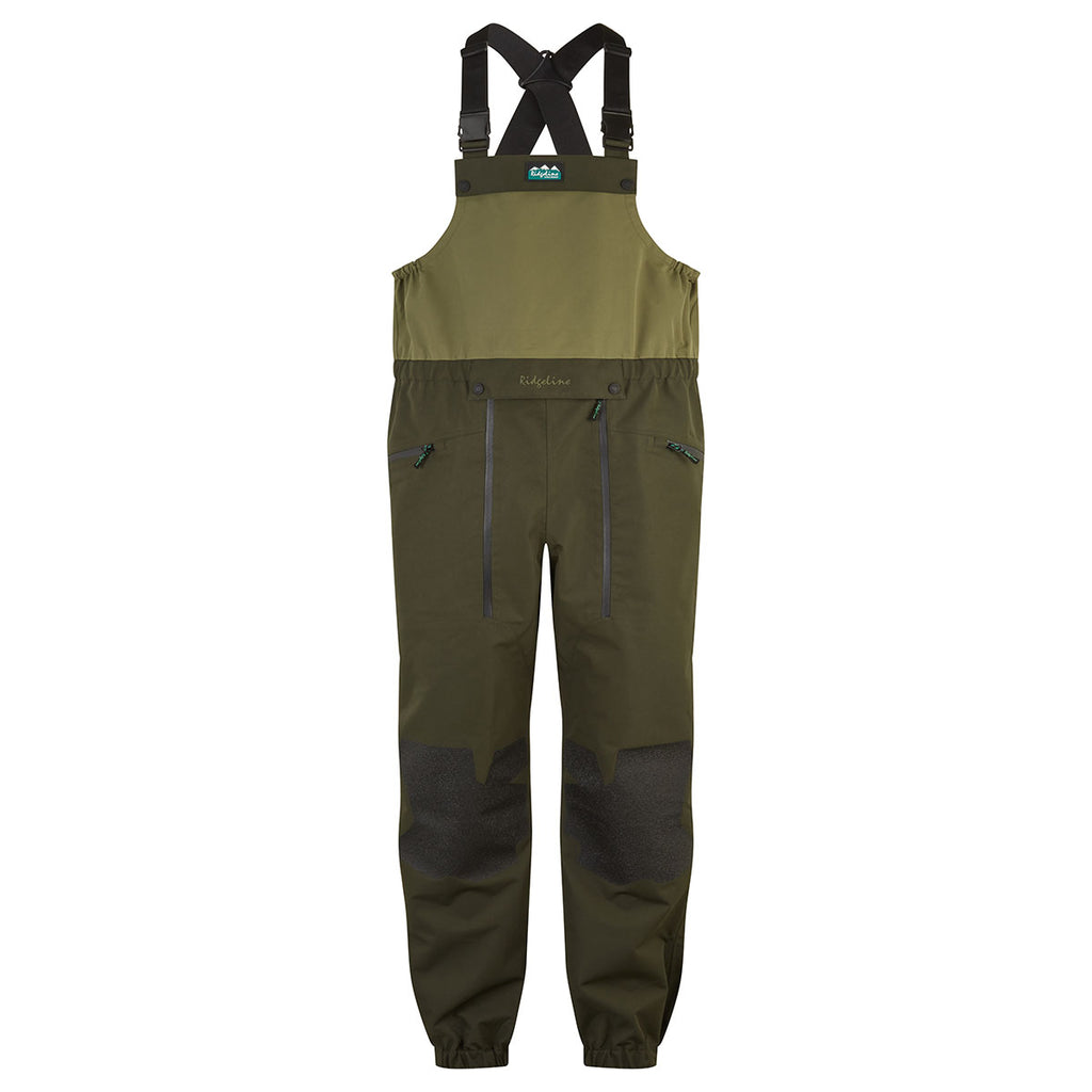 Ridgeline Mens Agri Pro Bib & Brace - Deep Forest