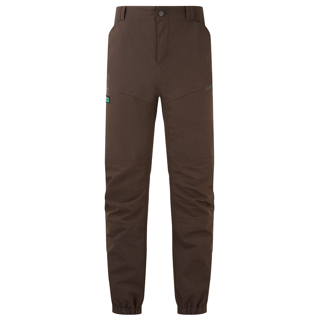 Ridgeline Mens Cambrian Trouser - Deep Bark