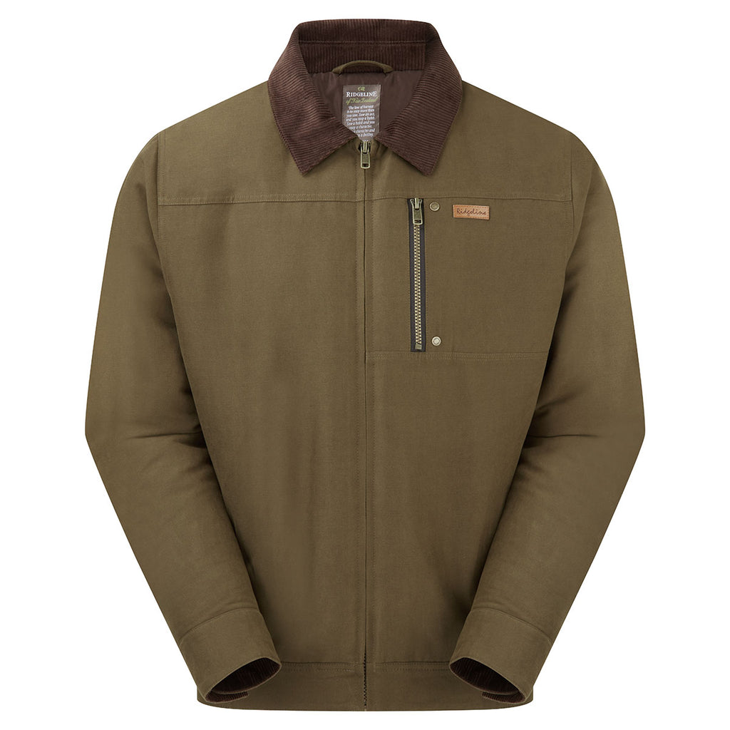 Ridgeline Mens Montana Work Coat - Moody Teak