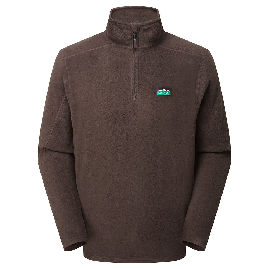 Ridgeline Mens Narvik Fleece - Deep Bark