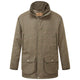 Schoffel Mens Ptarmigan Tweed Classic Coat - Lochlane Tweed