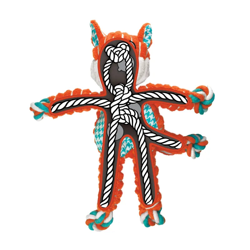 KONG Floppy Knots - Fox