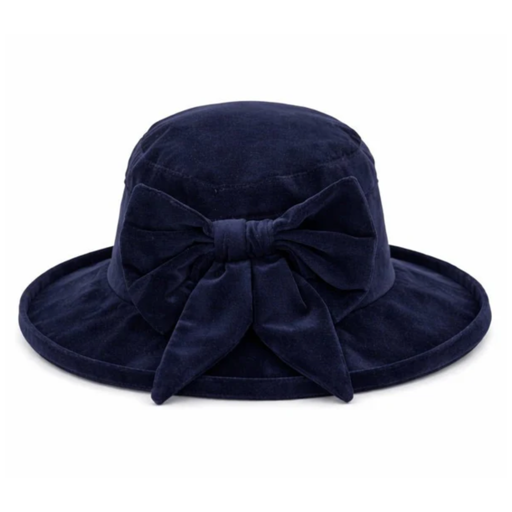 Equetech Navy Velvet Show Hat