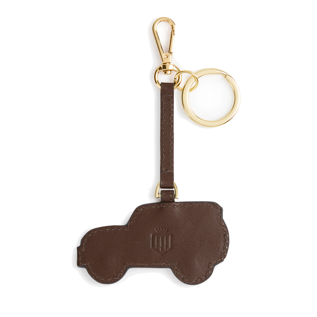 Fairfax & Favor Car Key Ring - Port Leather