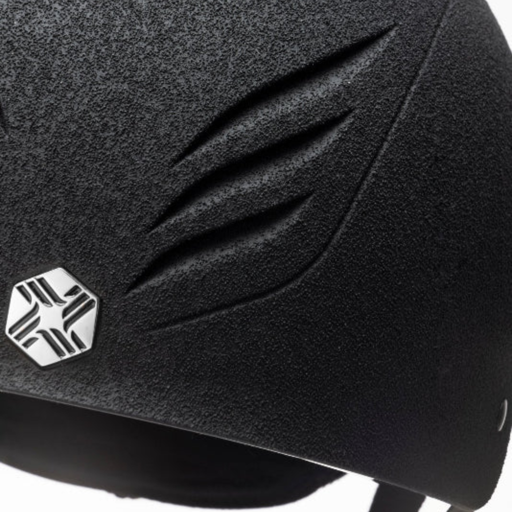 Charles Owen Phoenix Skull - Black/Silver
