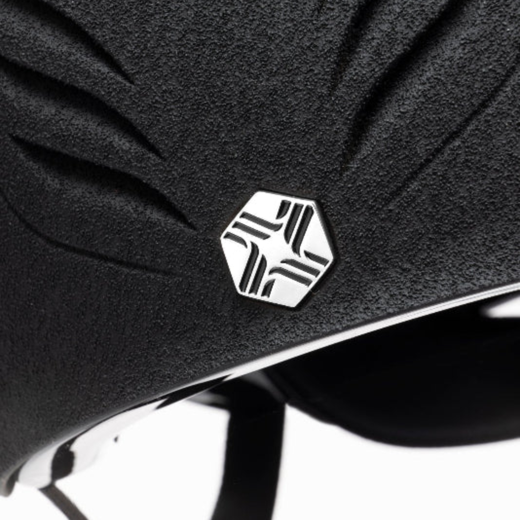 Charles Owen Phoenix Skull - Black/Silver