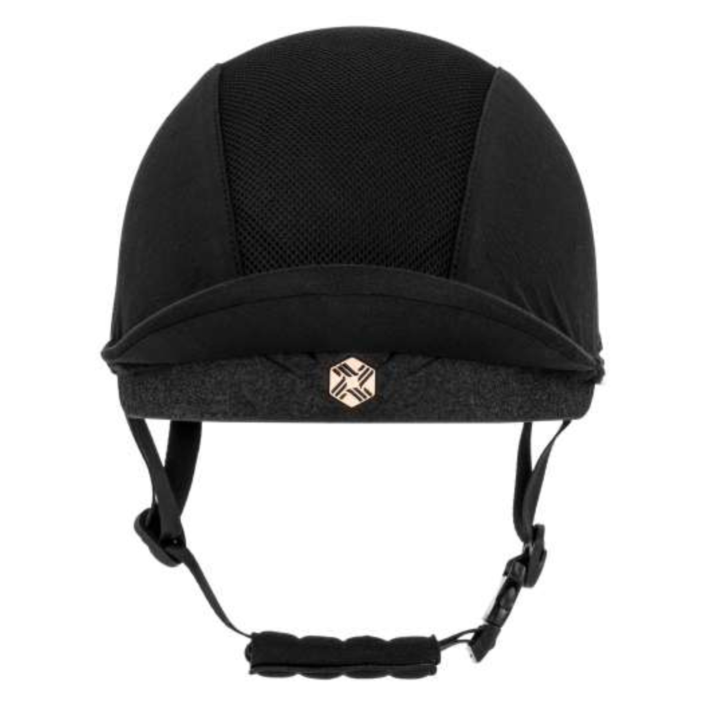 Charles Owen Phoenix Skull - Black/Rose Gold
