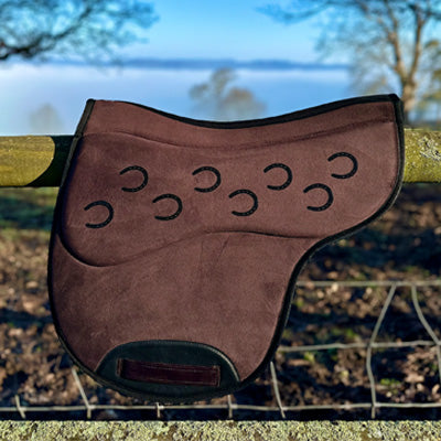 Posh Pony General Purpose Saddle Pad - Brown