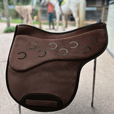 Posh Pony General Purpose Saddle Pad - Brown