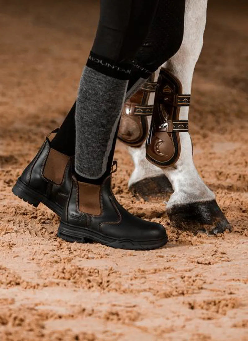 Mountain Horse Protective Jodhpur Boot - Brown