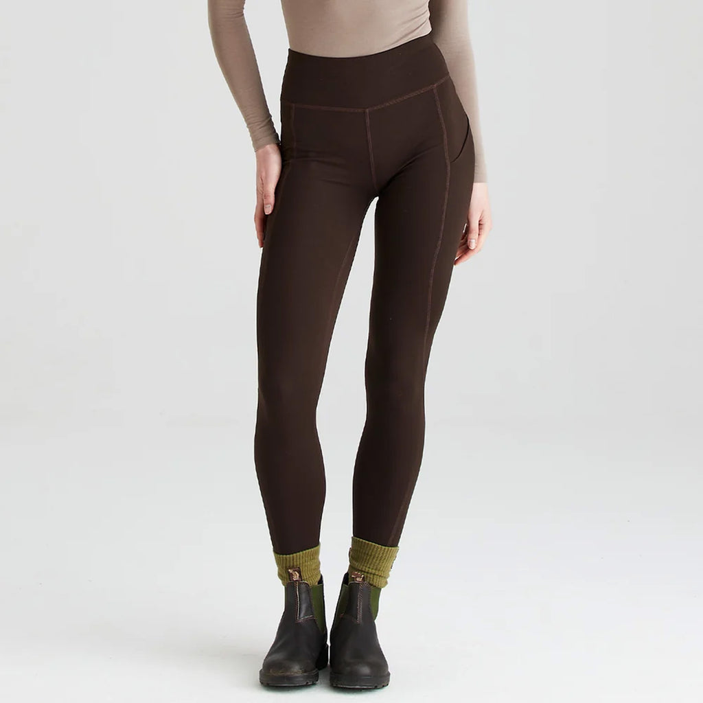 Ridgeline Ladies Infinity Leggings - Deep Bark