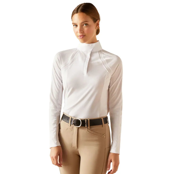 Ariat Ladies Sunstopper 3.0 Show Shirt - White