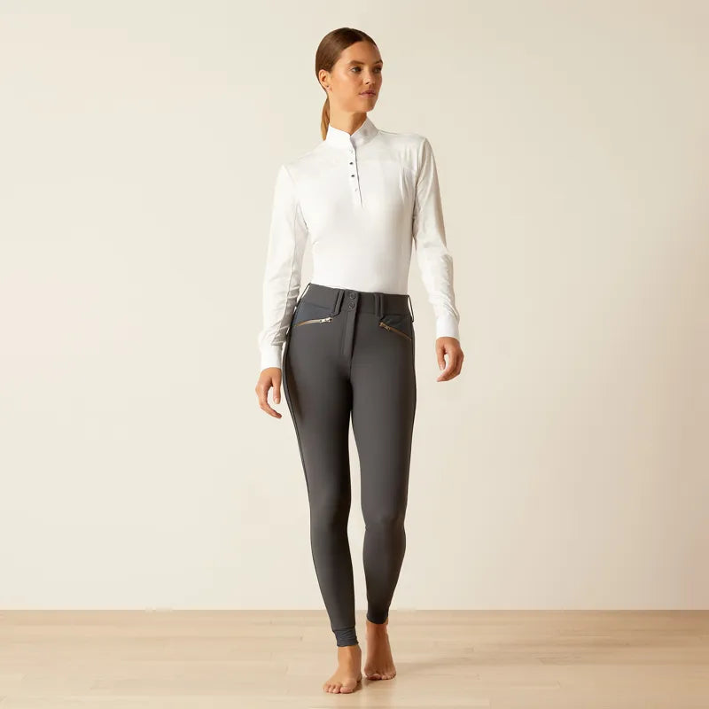 Ariat Ladies Tri Factor X Bellatrix Full Seat Breeches - Ebony