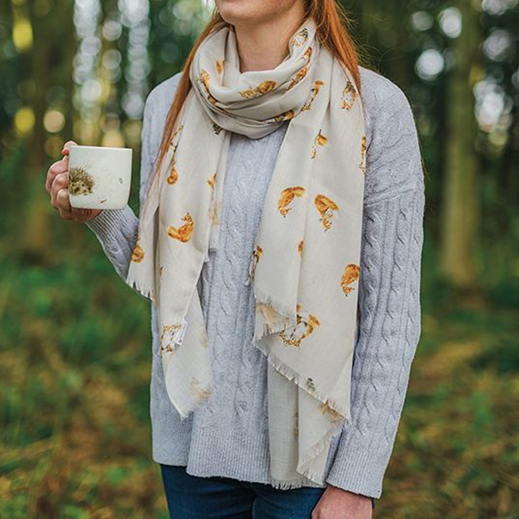 Wrendale Fox Scarf