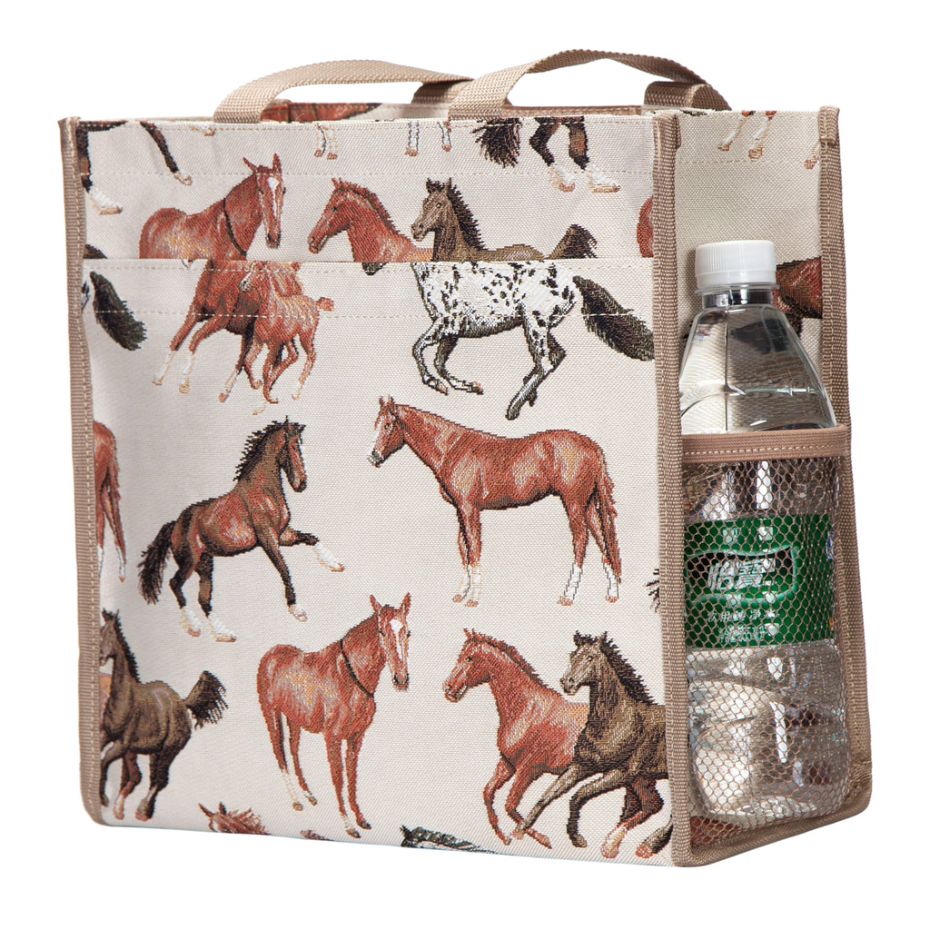 Signare Tapestry Running Horse Shopper Bag