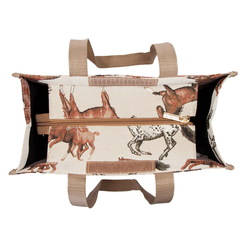 Signare Tapestry Running Horse Shopper Bag