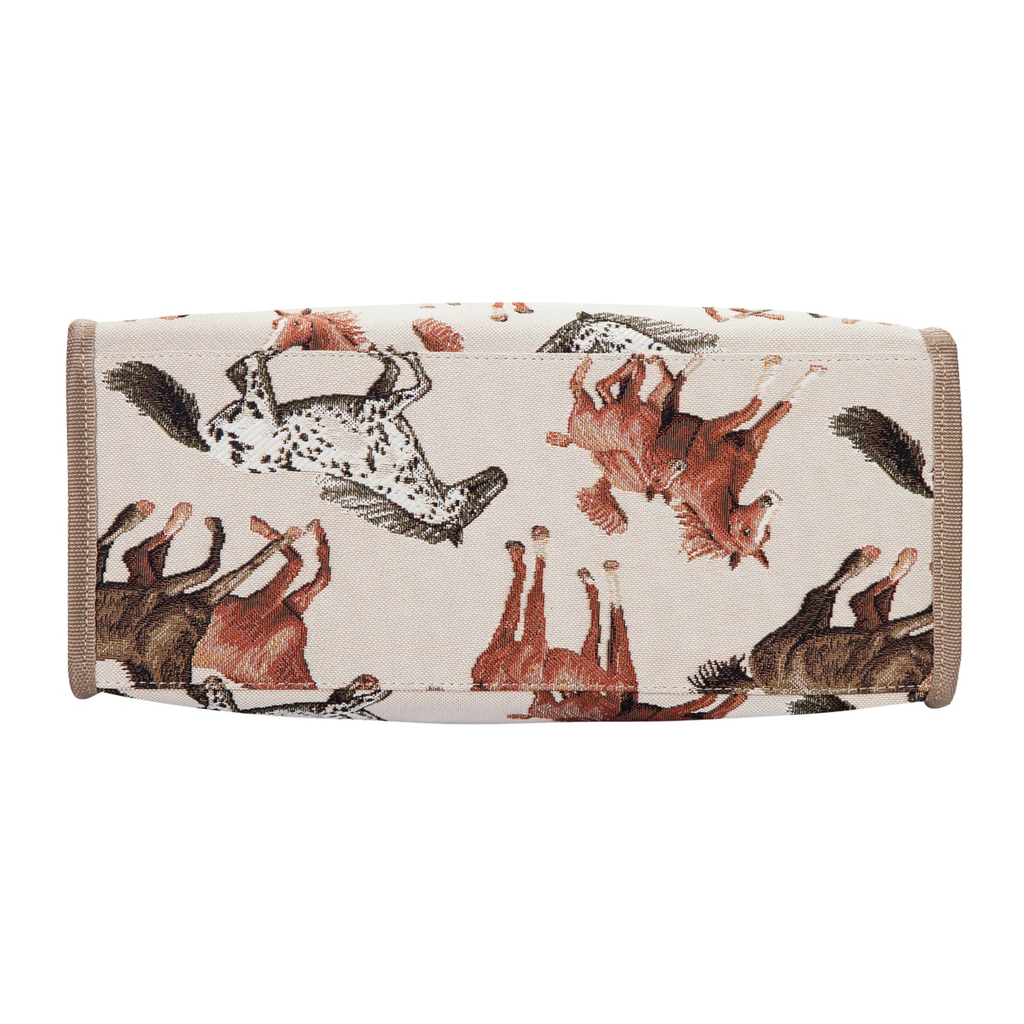 Signare Tapestry Running Horse Shopper Bag