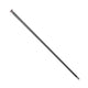 Country Direct Silver Cap Leather Show Cane - Black