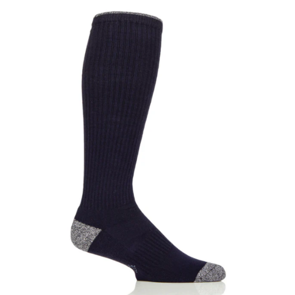 Country Pursuit Mens Water Repellent Long Socks - Navy