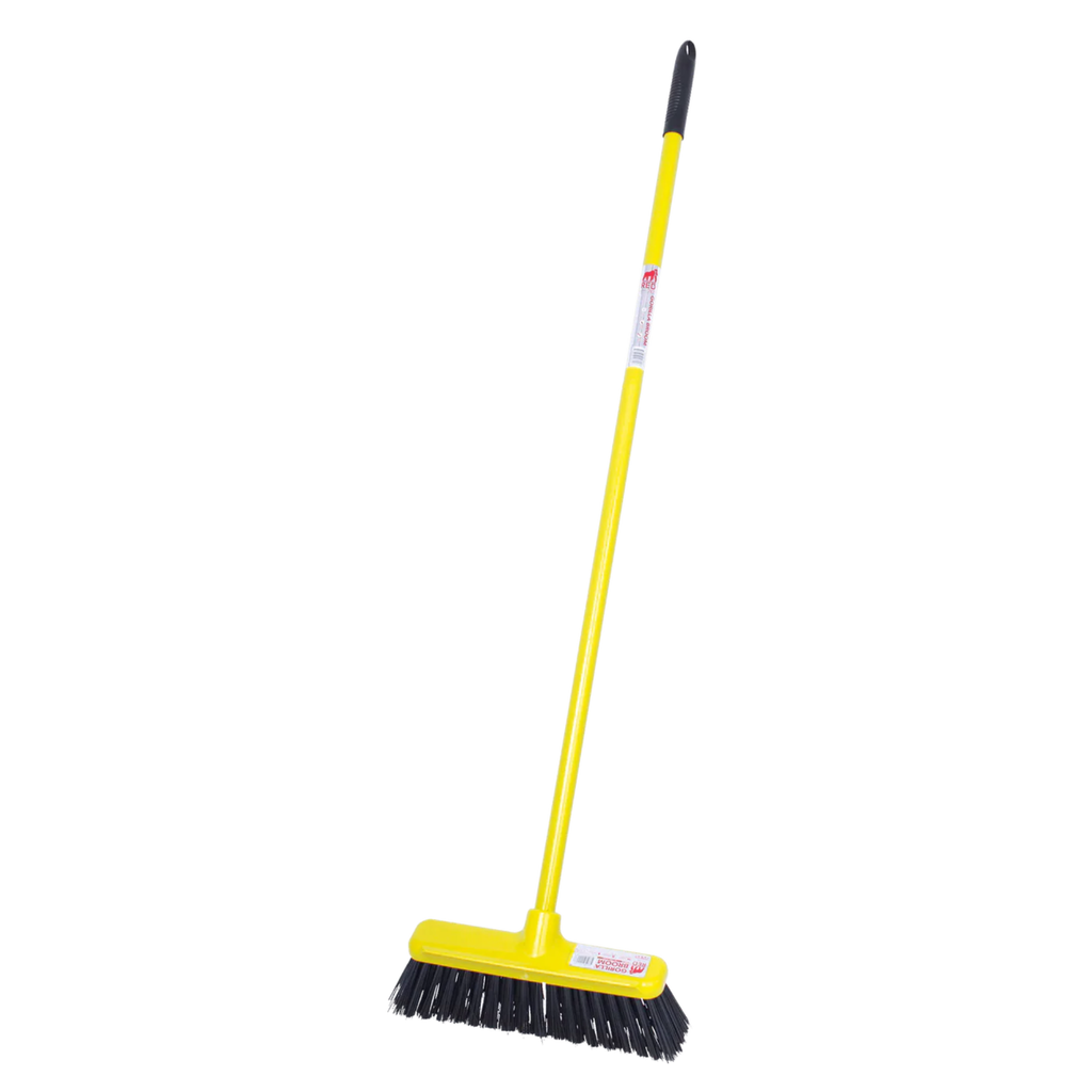 Red Gorilla Heavy Duty Narrow Soft Bristle Brush - Yellow