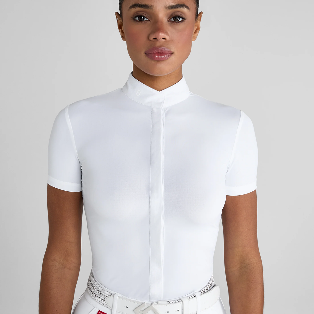 Aztec Diamond Premium Lightweight Short Sleeve Shirt - White