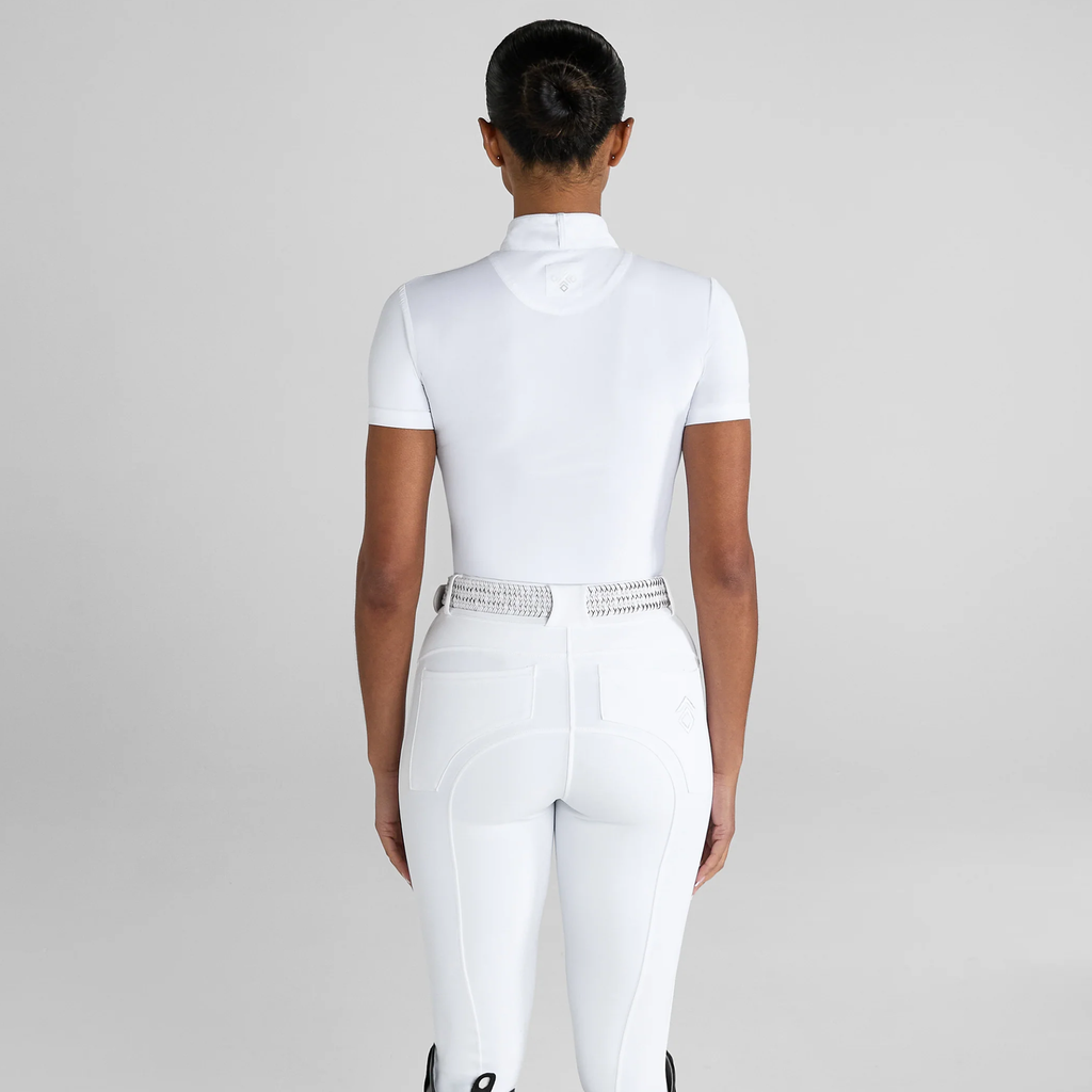 Aztec Diamond Premium Lightweight Short Sleeve Shirt - White