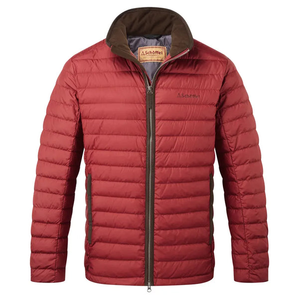 Schoffel Mens Hallaton Down Jacket - Chilli