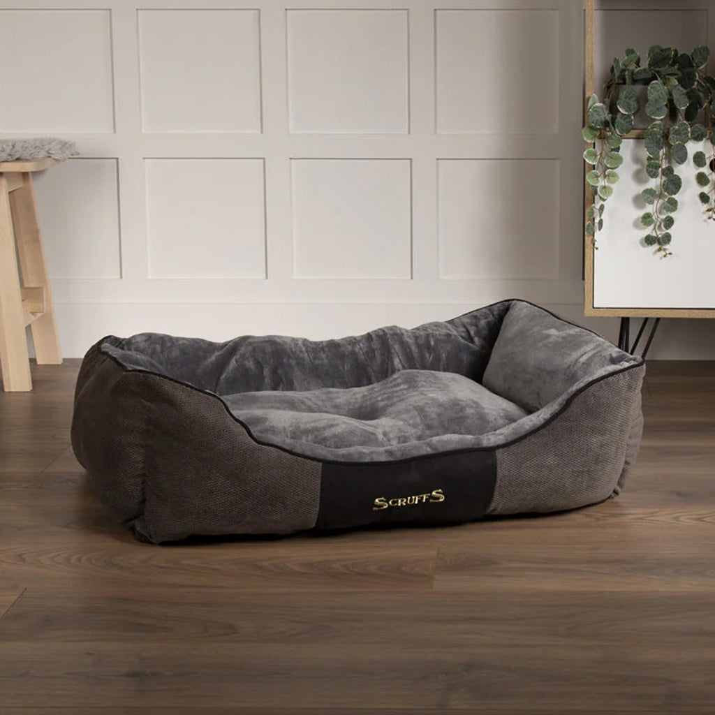 Scruffs Chester Box Bed - Graphite