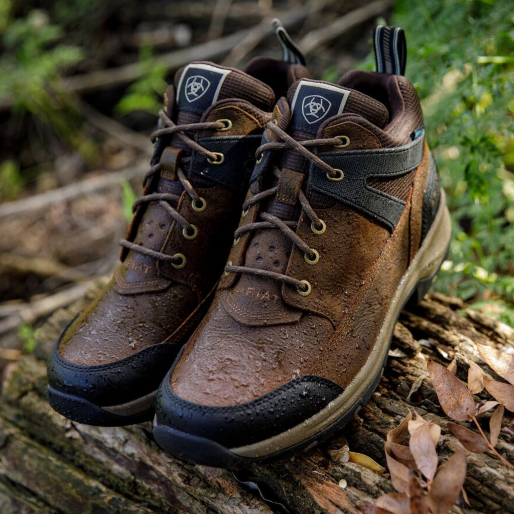 Ariat Mens Terrain Trek H20 - Dark Chocolate