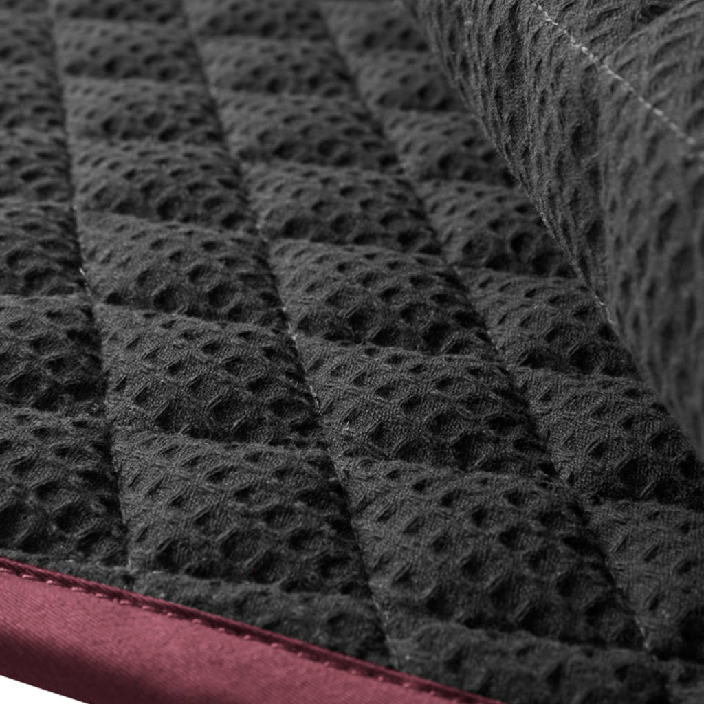 Tommy Hilfiger Stanford Jumping Saddlepad - Deep Burgundy