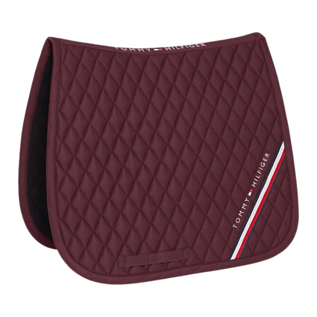 Tommy Hilfiger Stanford Dressage Saddlepad - Deep Burgundy