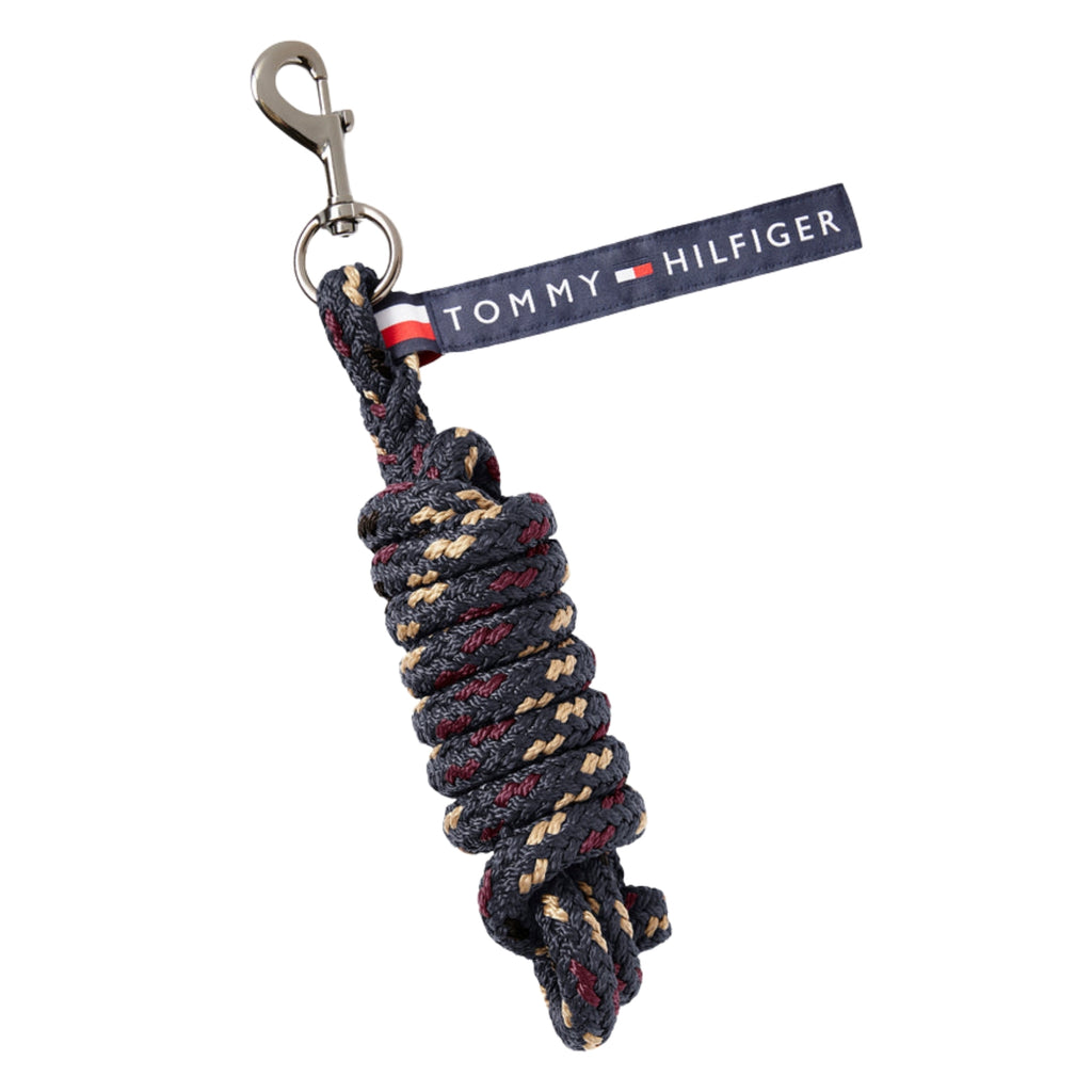 Tommy Hilfiger Yale Headcollar and Leadrope Rope - Deep Burgundy