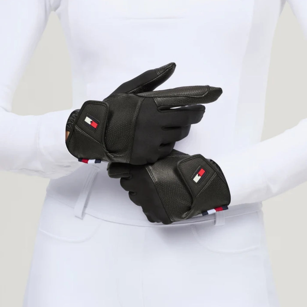 Tommy Hilfiger Bryce Winter Riding Gloves - Black