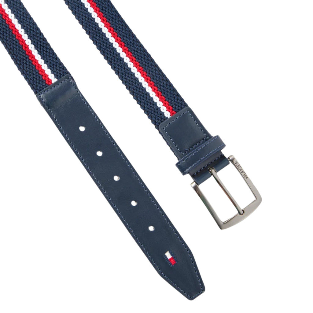 Tommy Hilfiger Anchor Elastic Belt - Desert Sky