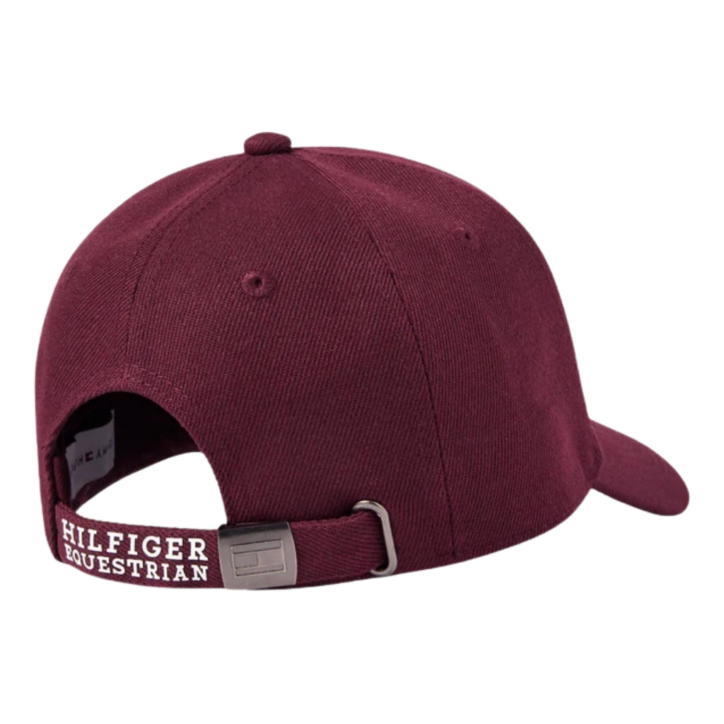 Tommy Hilfiger Royce Crest Cap - Deep Burgundy