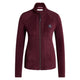 Tommy Hilfiger Ladies Elmonte Fleece Jacket - Deep Burgundy