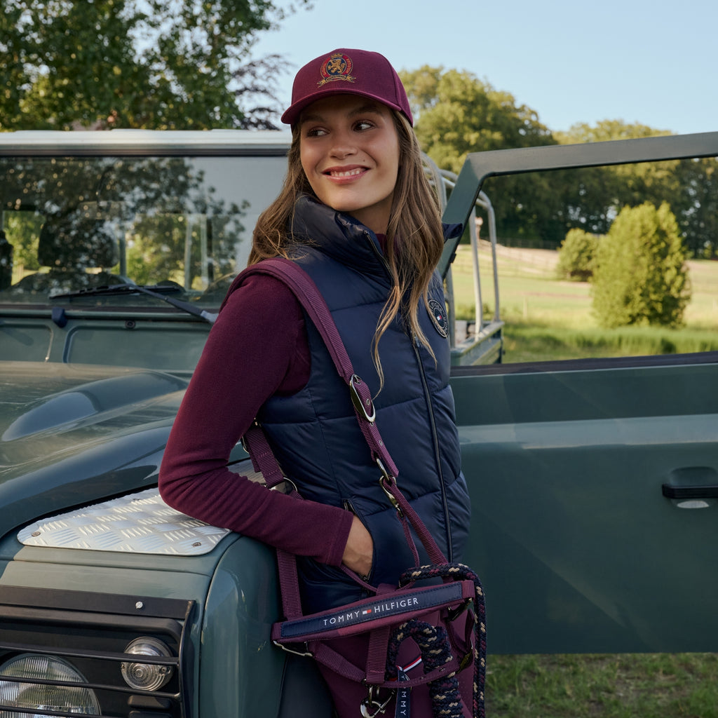 Tommy Hilfiger Ladies Everett Puffer Vest - Desert Sky