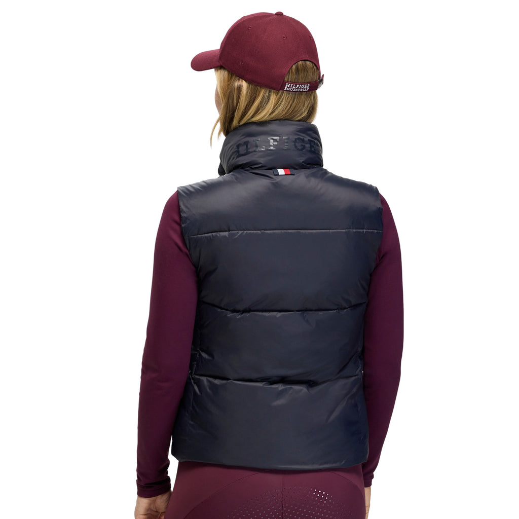 Tommy Hilfiger Ladies Everett Puffer Vest - Desert Sky