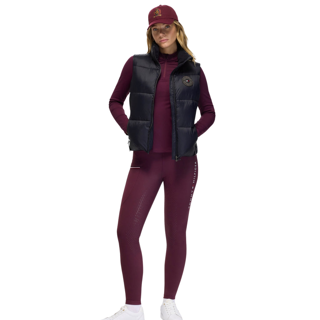 Tommy Hilfiger Ladies Everett Puffer Vest - Desert Sky
