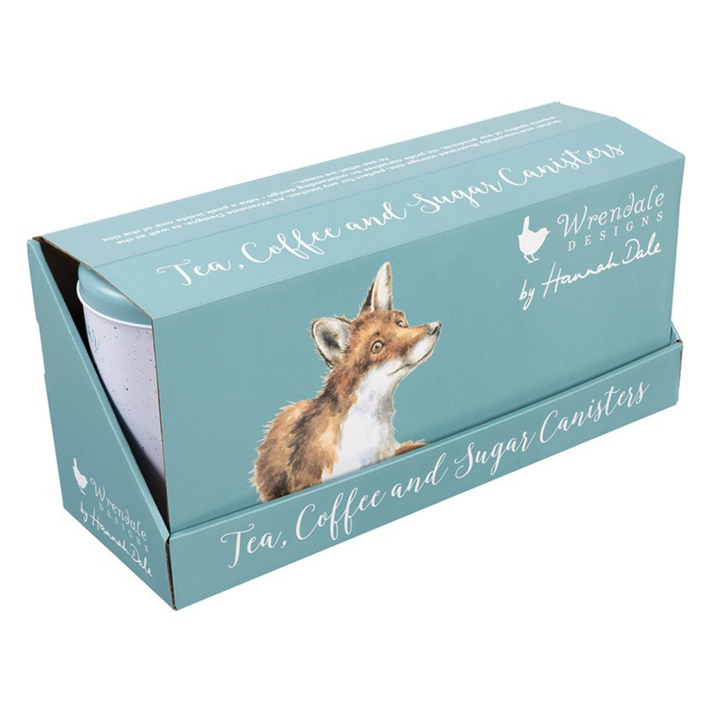 Wrendale Tea Coffee Sugar Canisters - The Country Set